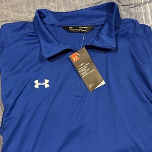 Under Armour Men's Royal Blue Polo Shirt
